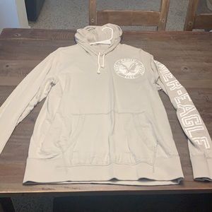 Hooded American Eagle long sleeve T